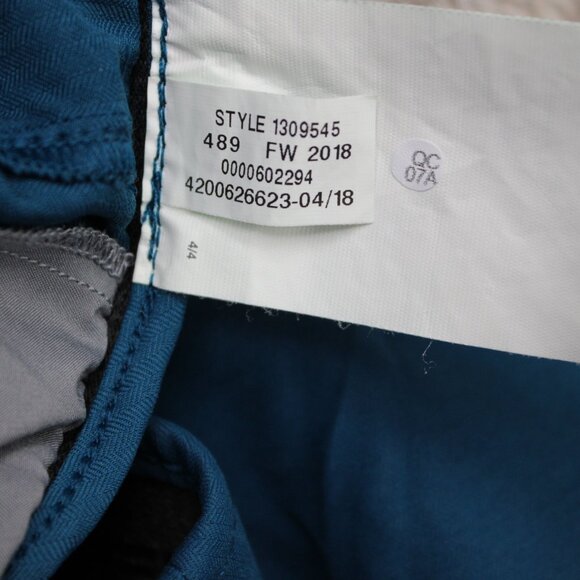 Under Armour Pants Mens 34x32 Blue UA Showdown Golf Stretch Straight Leg - Picture 12 of 13